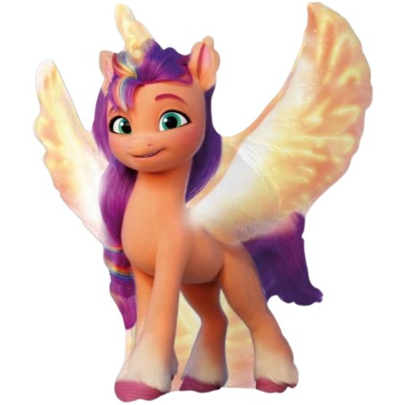 Kolorowy Balon foliowy 24" FX - Kucyki My Little Pony: Sunny 1 szt.