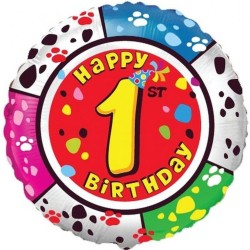 Foliowy balon kolorowy...