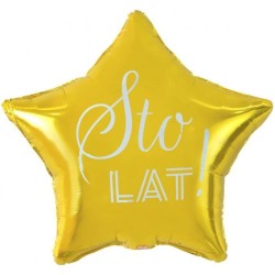 Foliowe Balony złoty z...