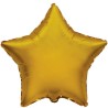 Foliowe Balony złota gwiazda. 30"- 76 cm / 1 szt.