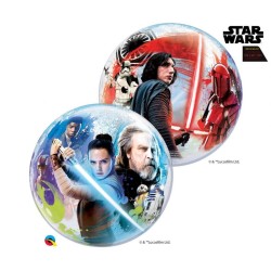 Balon foliowy 22" QL Bubble "Star Wars the Last Jedi
