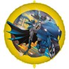 Foliowe Balony Niebiesko-żółty z nadrukiem Batman. 18"- 46 cm / 1 szt.